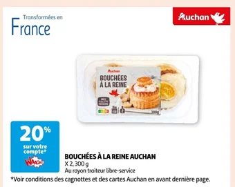 Auchan BOUCHÉES À LA REINE AUCHAN offre