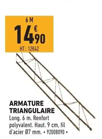 Armature Triangulaire