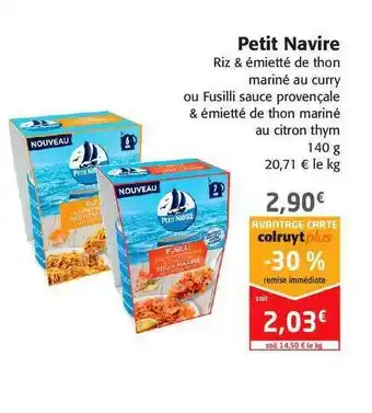 Colruyt Petit Navire offre
