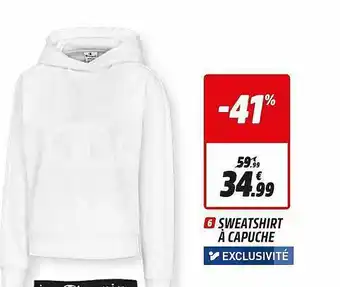 Intersport Sweatshirt à Capuche offre