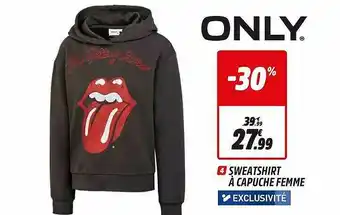 Intersport Sweatshirt à Capuche Femme Only offre