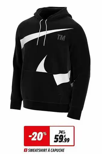 Intersport Sweatshirt à Capuche offre
