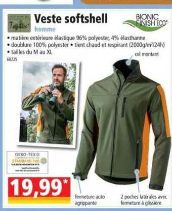 Norma Veste Softshell offre