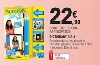 E.Leclerc PICTIONARY AIR 2 offre
