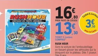 E.Leclerc RUSH HOUR offre