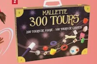 E.Leclerc MALLETTE MAGIE 300 TOURS offre
