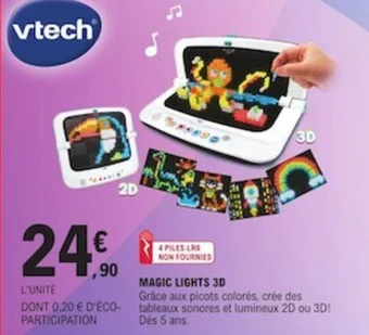 E.Leclerc MAGIC LIGHTS 3D offre