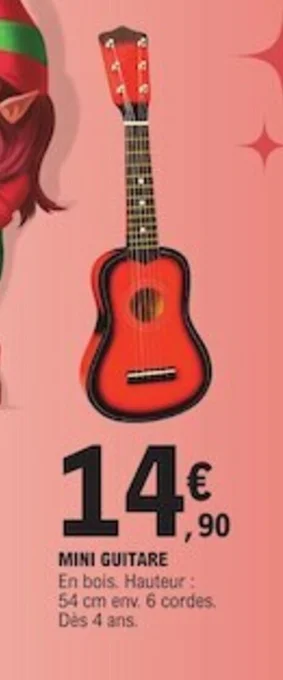 E.Leclerc MINI GUITARE offre