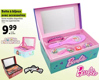 BoĂźte Ă bijoux avec accessoires