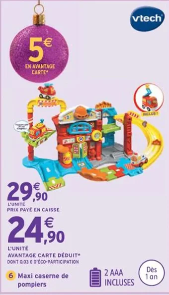 Intermarché Maxi caserne de pompiers offre