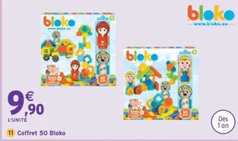 Intermarché Coffret 50 Bloko offre