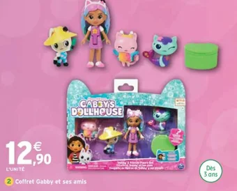 Intermarché Coffret Gabby et ses amis offre