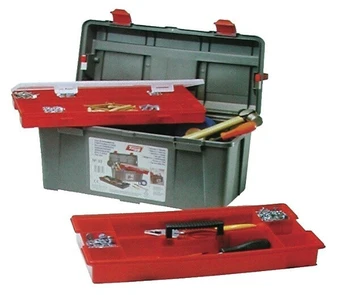 Bricomarché Boîte à outils avec baladeur et organiseur offre