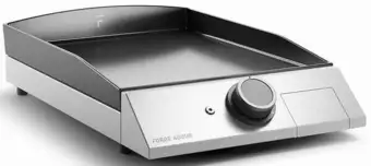 Bricomarché Plancha electrique 2500w plaque fonte émaillée 44x34cm - domestic offre