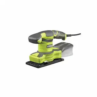 Bricomarché Ponceuse vibrante électrique ryobi 280w - sac de transport - 30 abrasifs rss280-sa30 offre