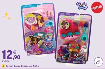 Intermarché Coffret bouée licorne ou Trolls offre