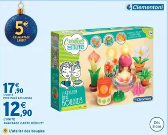 Intermarché L'atelier des bougies offre