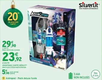 Intermarché Astropod - Pack deluxe fusée offre