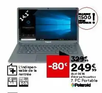 BUT PC portable offre