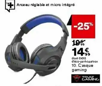 BUT Casque gaming offre