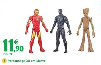 Intermarché Personnage 30 cm Marvel offre