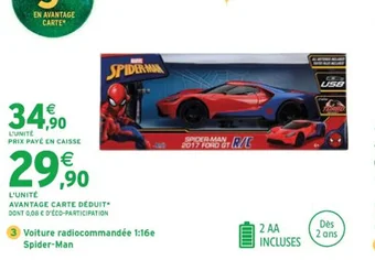 Intermarché Voiture radiocommandée 1:16e offre