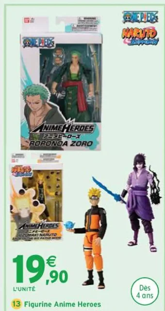 Intermarché Figurine Anime Heroes offre