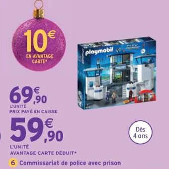 Intermarché Commissariat de police avec prison offre