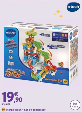 Intermarché Marble Rush - Set de démarrage offre