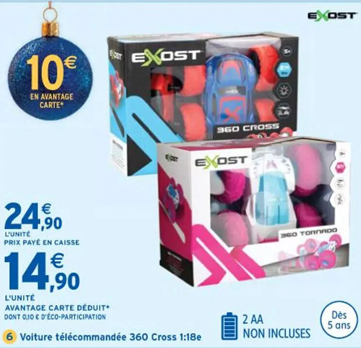 voiture télécommandée 360 cross