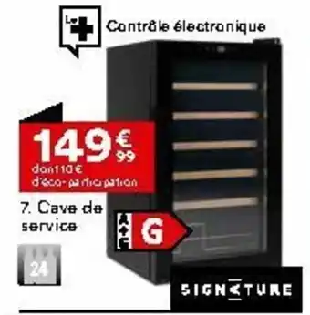 BUT Cave de service offre