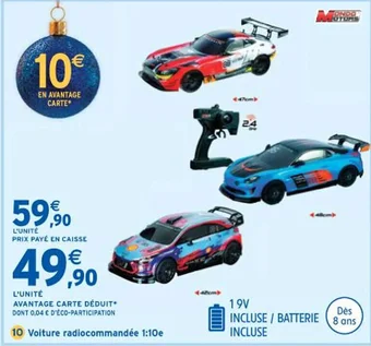Intermarché Voiture radiocommandée 1:10e offre