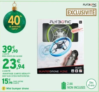 Intermarché Mini bumper drone offre