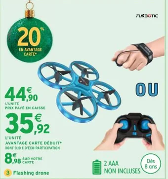 Intermarché Flashing drone offre