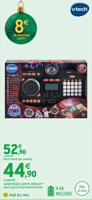 Intermarché Kidi DJ mix offre
