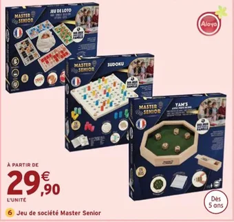 Jeu de société Master Senior