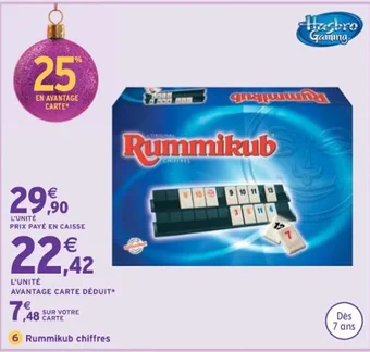 Rummikub chiffres