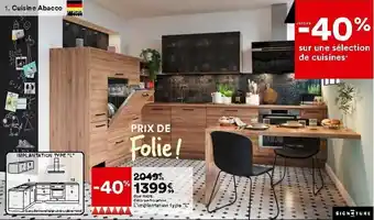 BUT Cuisine abacco offre
