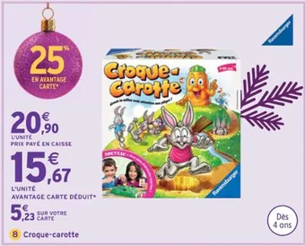 Intermarché Croque-carotte offre