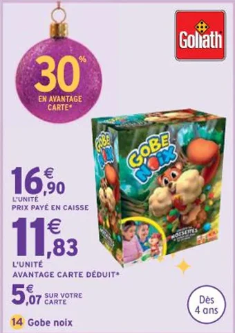 Intermarché Gobe noix offre