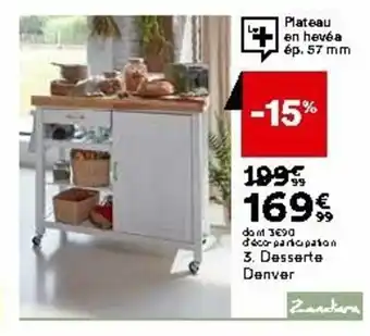 BUT Desserte denver offre