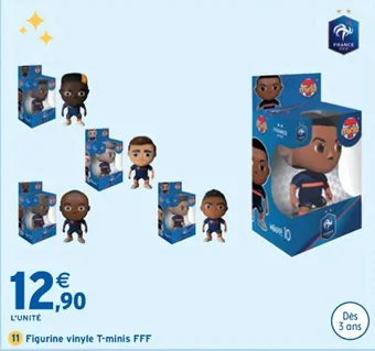 Intermarché Figurine vinyle T-minis FFF offre