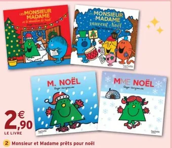 Intermarché Monsieur et Madame prêts pour noël offre