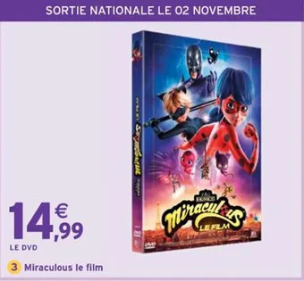 Intermarché Miraculous le film offre