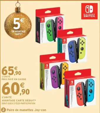 Paire de manettes Joy-con