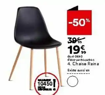 BUT Chaise raina offre