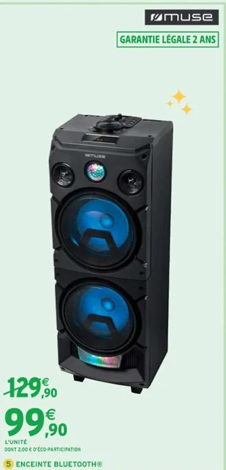 Intermarché ENCEINTE BLUETOOTH® offre