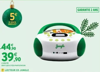 LECTEUR CD JUNGLE