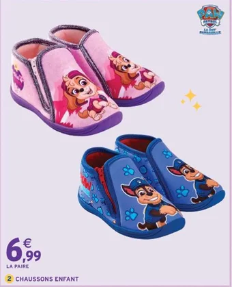 Intermarché CHAUSSONS ENFANT offre