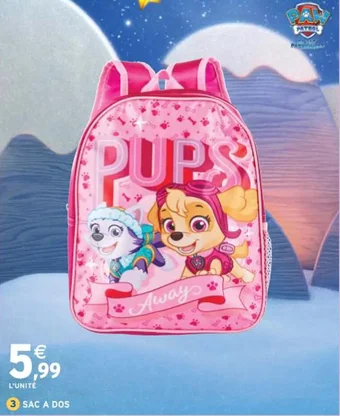 Intermarché SAC A DOS offre